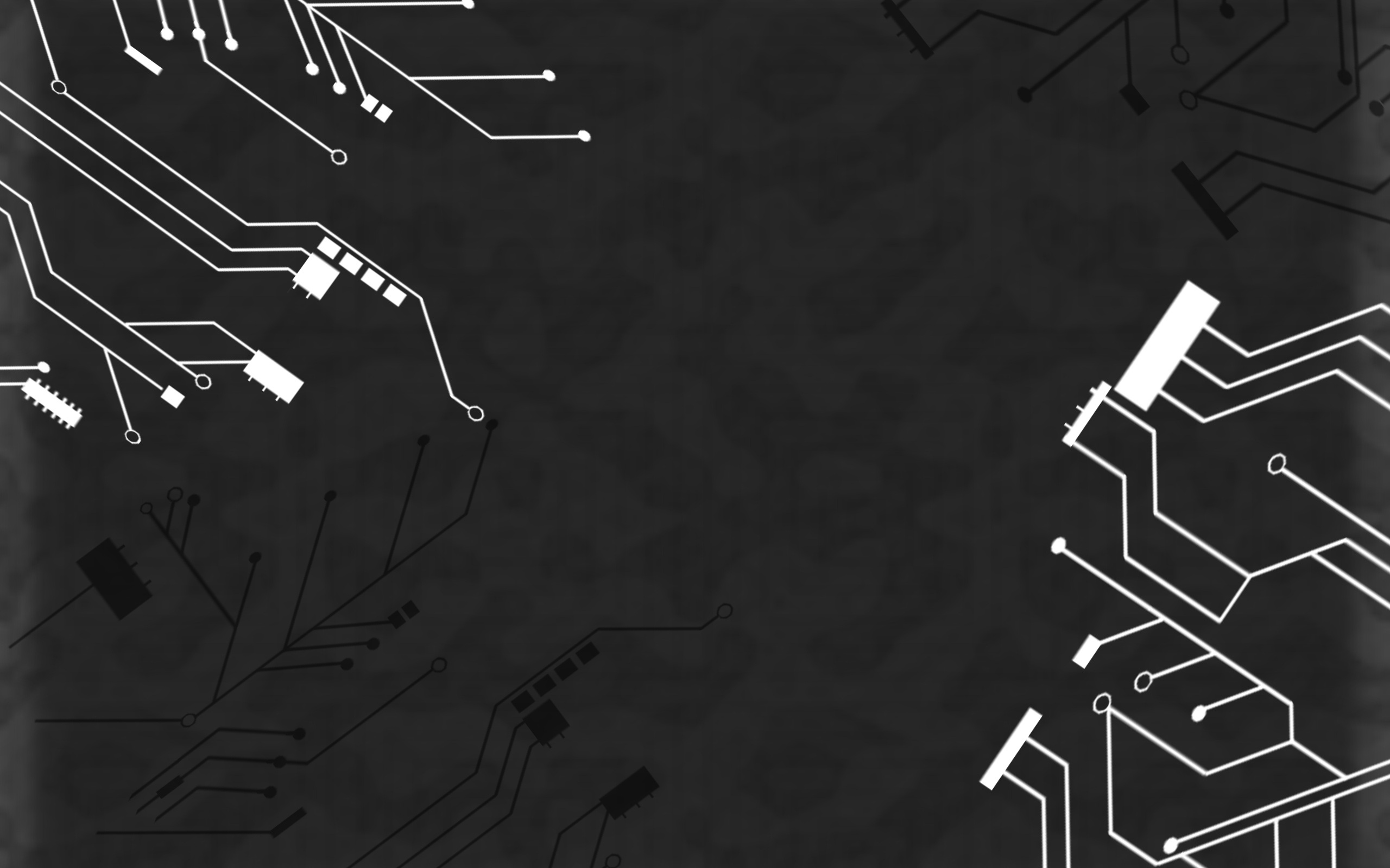 Dark circuit pattern